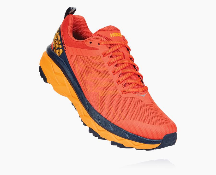 Zapatillas Trail Hoka One One Hombre - Challenger Atr 5 - Rojas - OAU675140